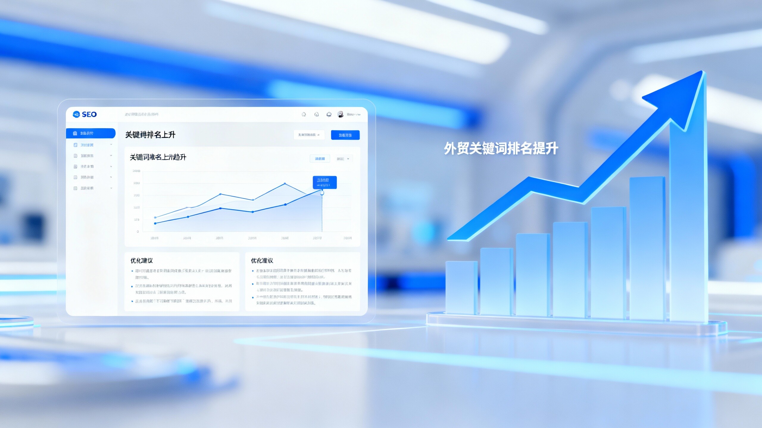 深圳SEO优化软件实操三步提升外贸关键词排名