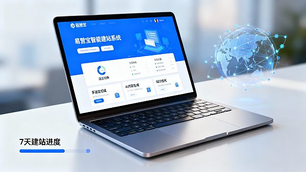 从0到1搭建外贸站：易营宝智能建站7天实战全记录