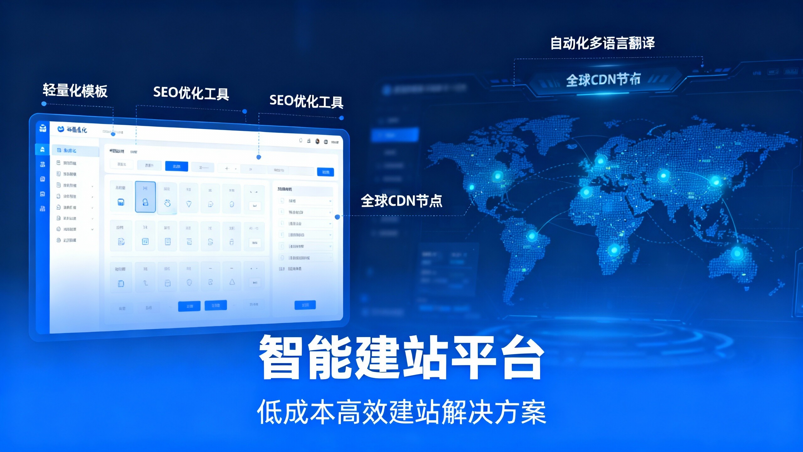 智能建站平台推荐：针对营销人员的5个低成本可落地方案