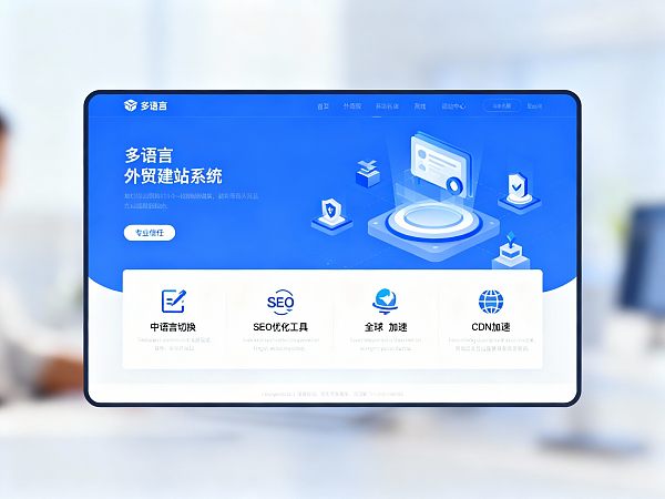 多语言外贸建站系统：面向全球的营销型跨境网站解决方案（易营宝）
