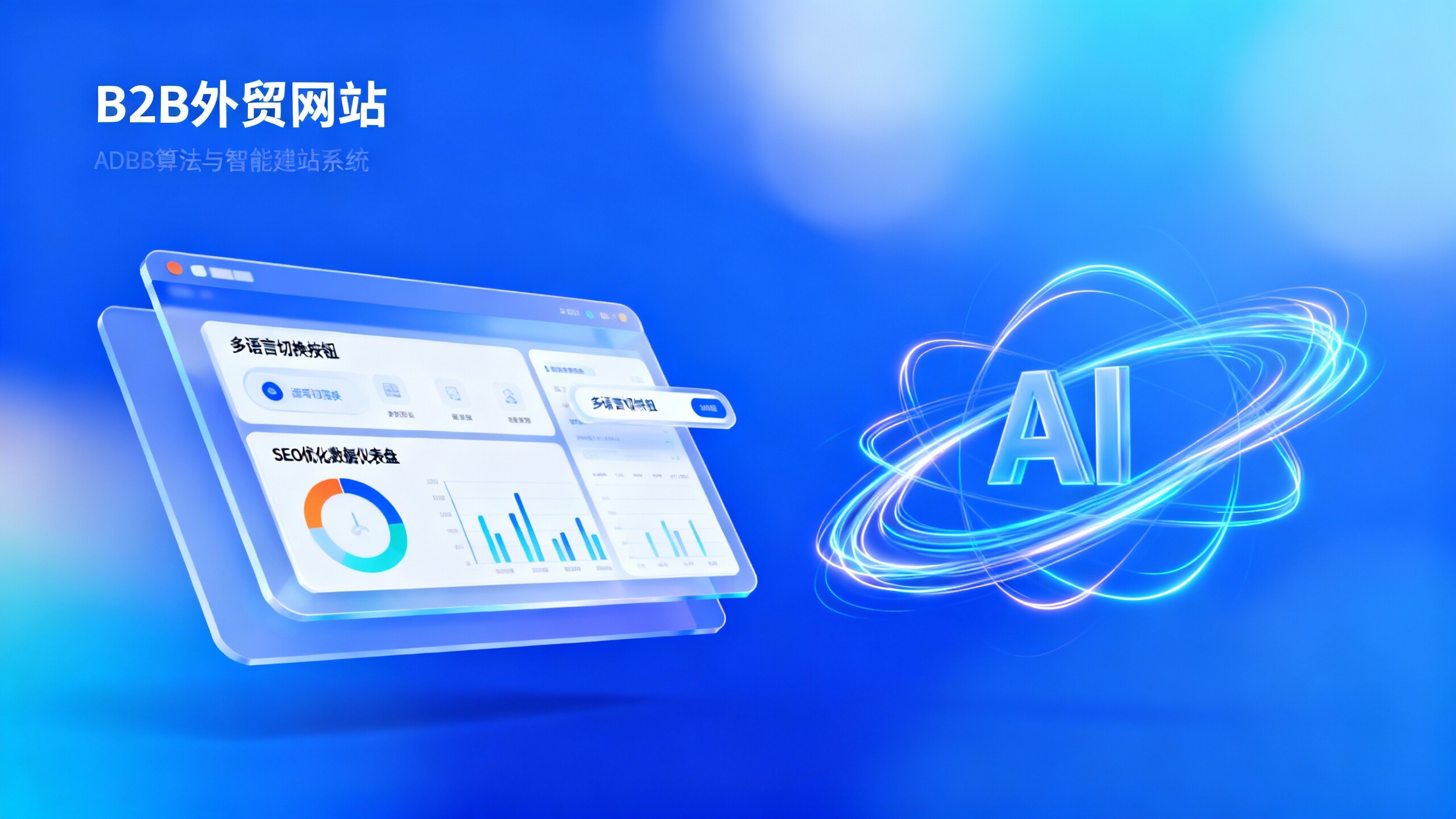 B2B 外贸营销网站建设难？易营宝一键解决多语言+SEO