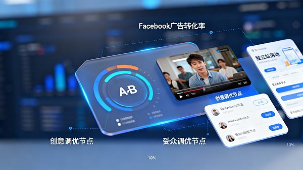 Facebook广告转化率低怎么办？5个创意与受众调优案例