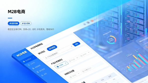 跨境电商建站平台选项：Shopify vs 全球建站SaaS系统，哪个更适合B2B？