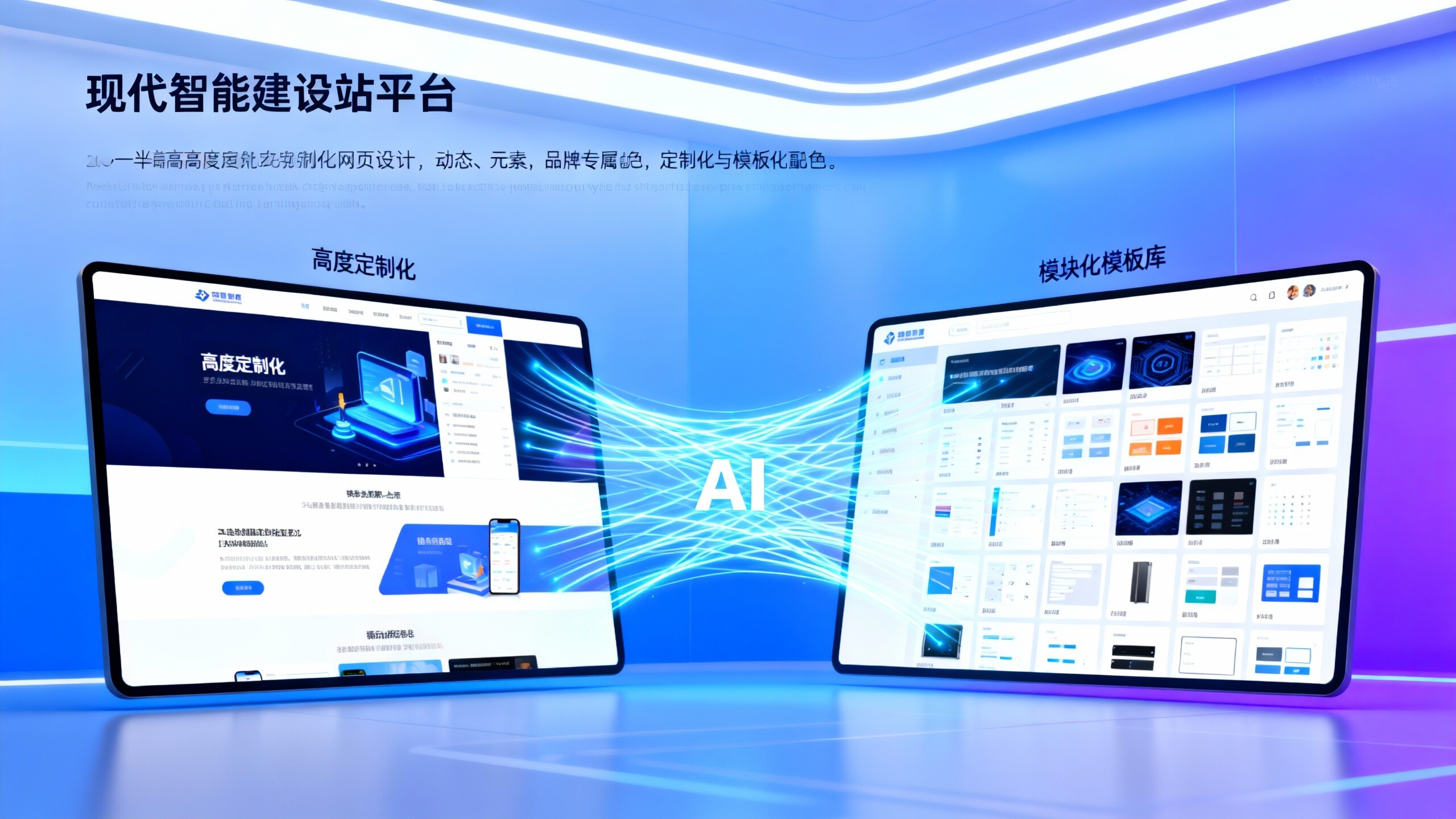 智能建站平台行业讨论：定制化 vs 模板化，谁赢了？