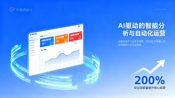 义乌外贸网站建设案例：如何3个月把询盘量提升200%？