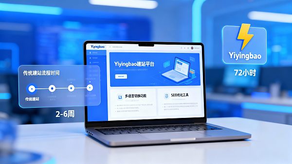 Yiyingbao vs 传统建站：中小企业建站效率差多少？