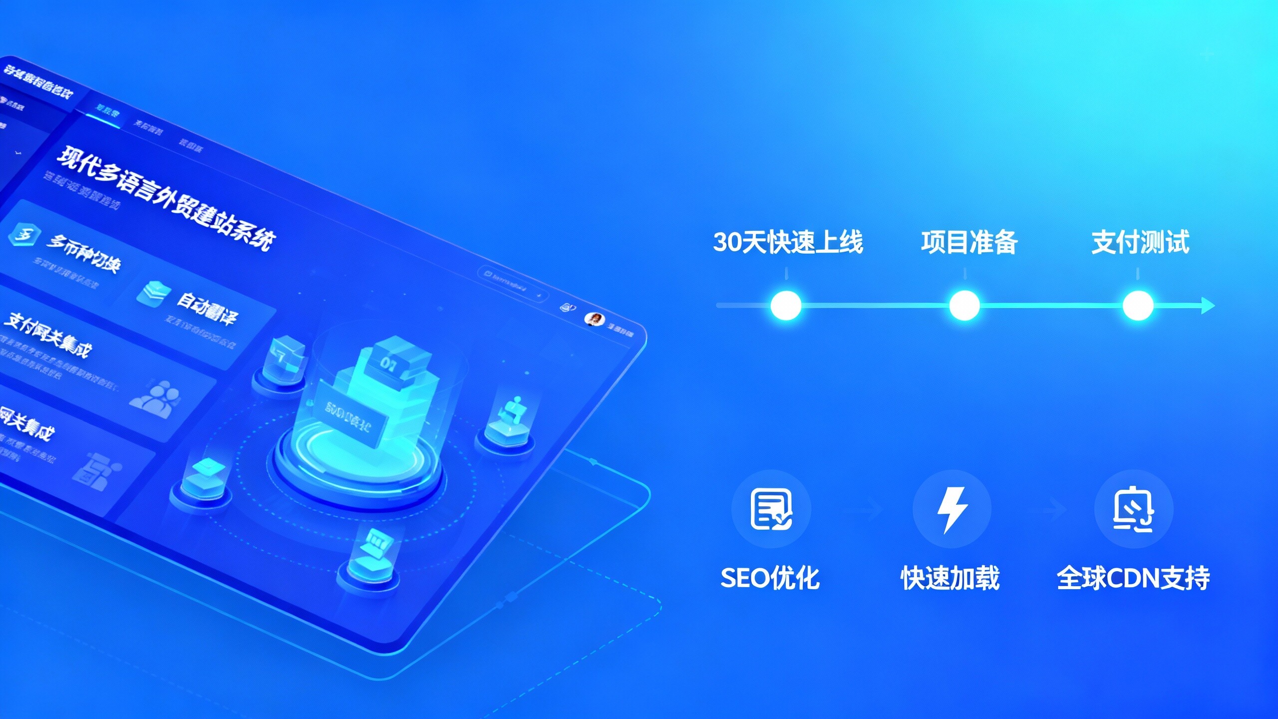 跨境外贸建站实操指南：如何在30天内上线并通过当地支付收款？