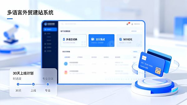 跨境外贸建站实操指南：如何在30天内上线并通过当地支付收款？