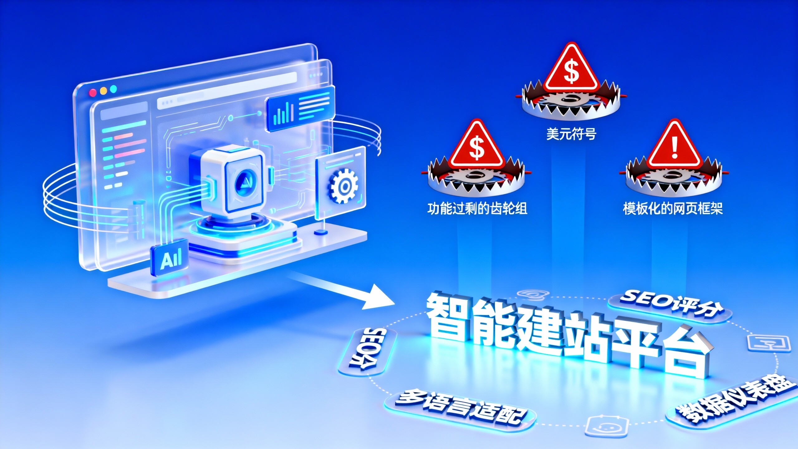 建站工具怎么选？3大误区让你多花50%成本！