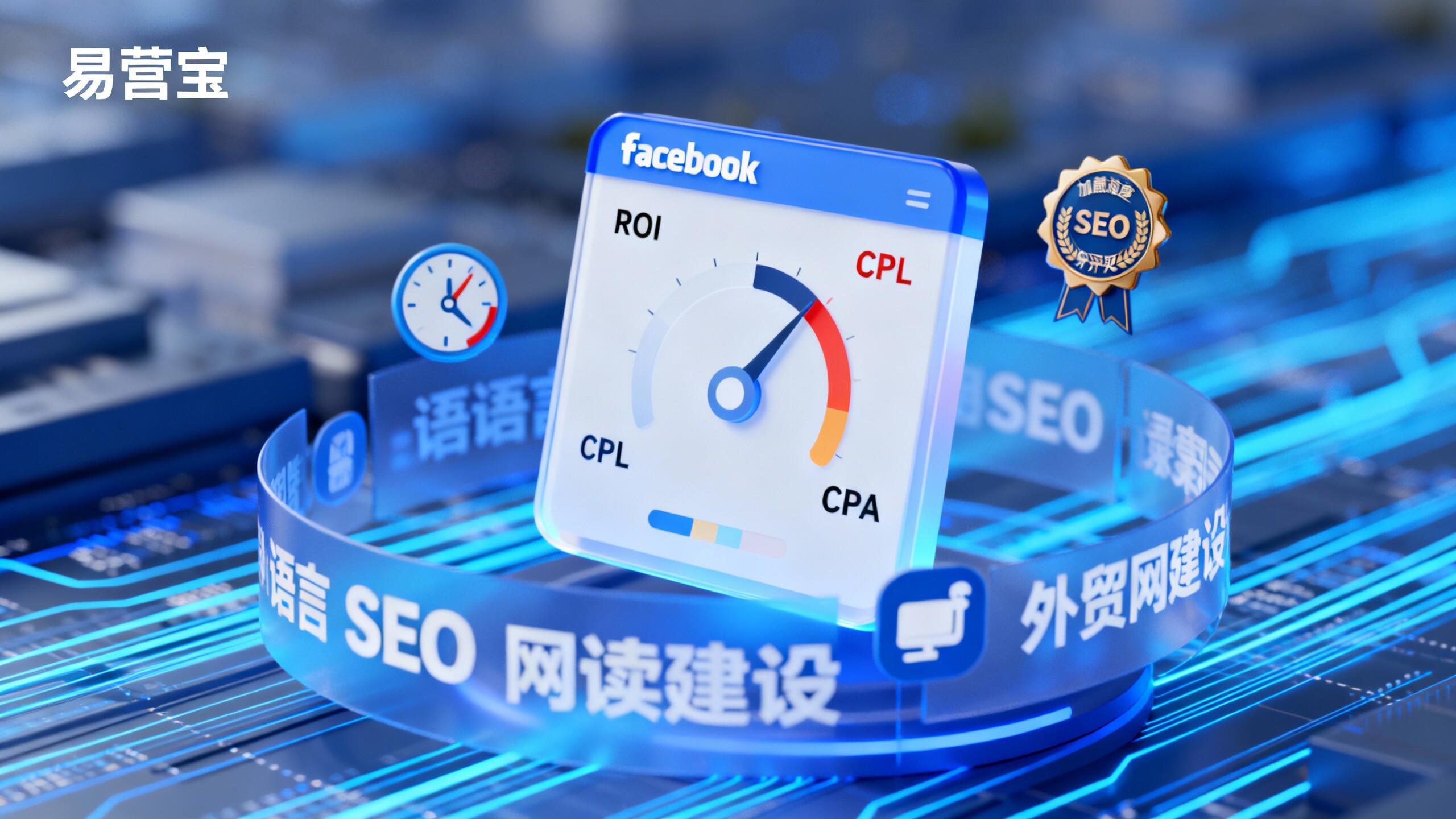 Facebook广告投放在B2B外贸中的ROI如何评估？易营宝落地方案