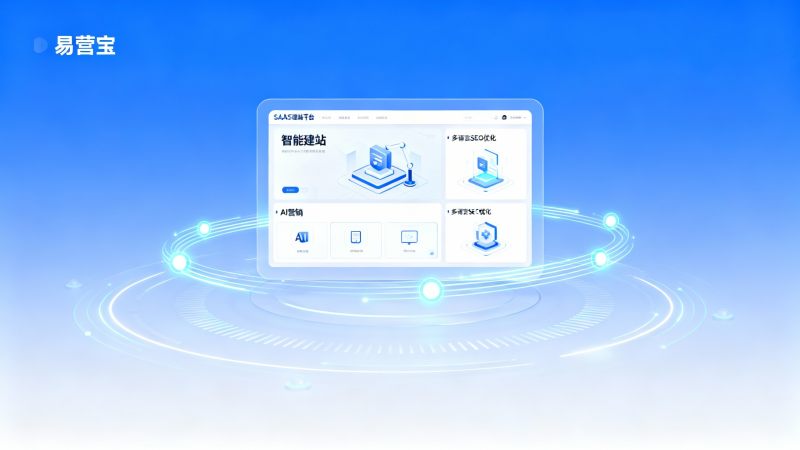 如何用易营宝SAAS建站降低外贸网站建设成本？2025版ROI分析