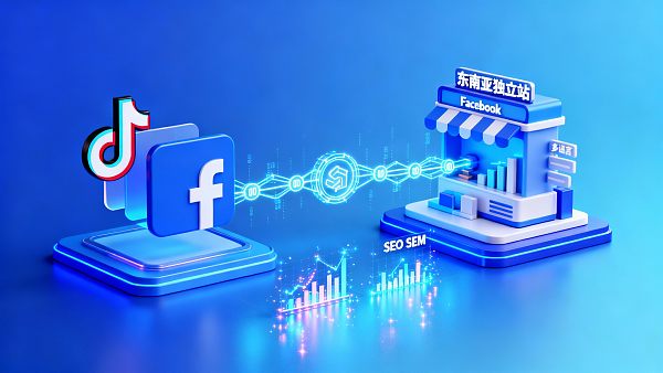 案例解析:如何通过TikTok与Facebook社媒营销配合多语言独立站快速打开东南亚市场 案例解析:如何通过TikTok与Facebook社媒营销配合多语言独立站快速打开东南亚市场