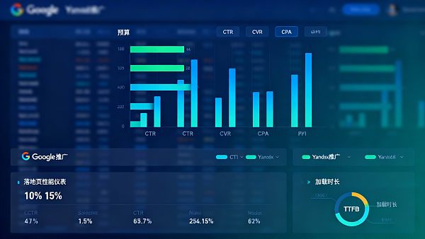 Google推广 vs Yandex推广：欧洲市场投放预算与KPI对比