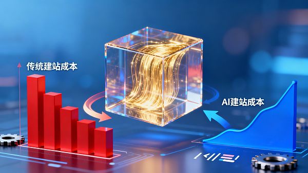 AI建站成本比传统建站高吗