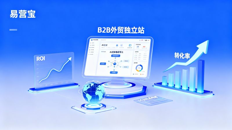 2024年如何判断独立站适合B2B外贸吗？从ROI与转化率看选择逻辑