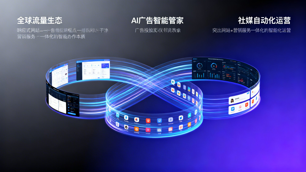 外贸增长学院｜对比3种独立站引流路径：易营宝全球流量生态+AI广告智能管家+社媒自动化运营组合打法