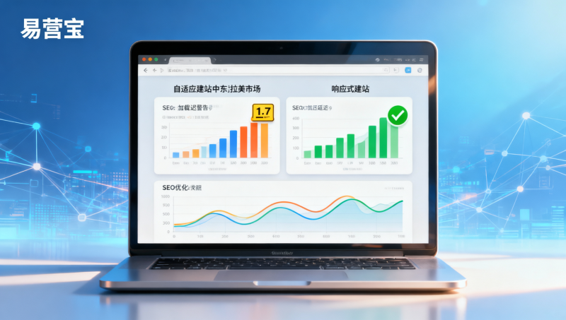 自适应建站适合外贸企业吗？对比响应式 vs 自适应：在中东/拉美市场加载效率差值达1.7秒