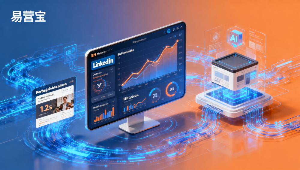 LinkedIn营销自动化能跑通B2B获客闭环吗？德国机械配件商案例：3个月线索转化率提升41%