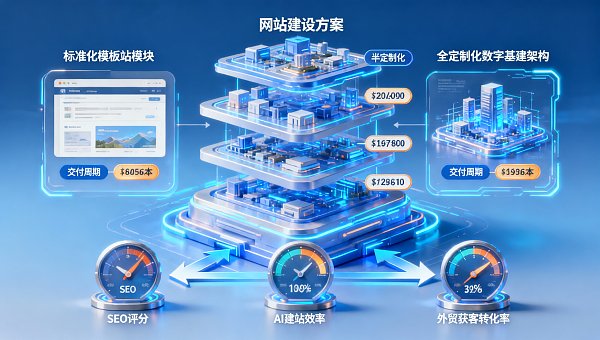 东莞网站建设报价逻辑拆解：模板站/半定制/全定制三档方案的成本构成与交付周期对比