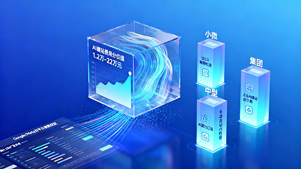 AI建站多少钱一年才合理？基于273家企业的采购数据，给出不同规模企业的性价比分位值参考