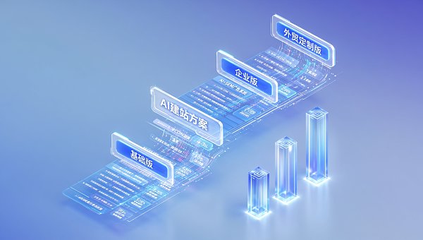 AI建站价格表2026最新版:含基础版|企业版|外贸定制3档明细对比 AI建站价格表2026最新版:含基础版|企业版|外贸定制3档明细对比