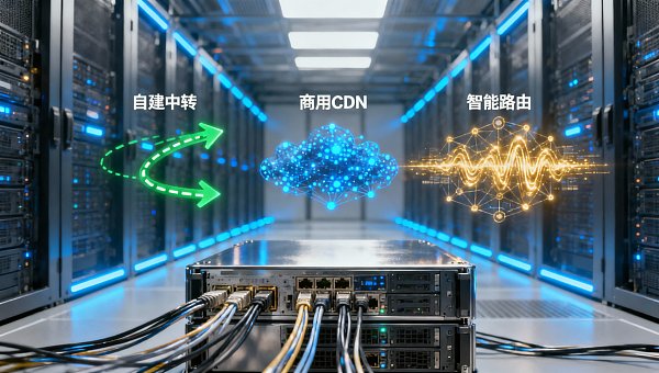 海外网站访问慢怎么办？对比2026年主流加速方案：自建中转 vs 商用CDN vs 智能路由