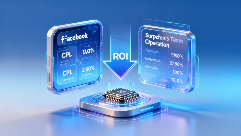 Facebook运营 vs 自营团队：上海外贸建站公司实测ROI对比