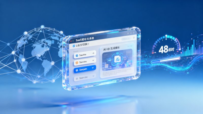 Cross-border SaaS website builder快速搭建实战：48小时上线多语种独立站全流程拆解