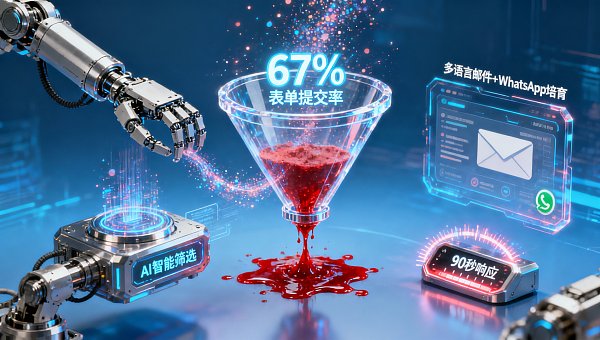 广东制造业客户用Eyingbao数字营销服务跑B2B线索，为什么表单提交率提升67%却没带来成交？