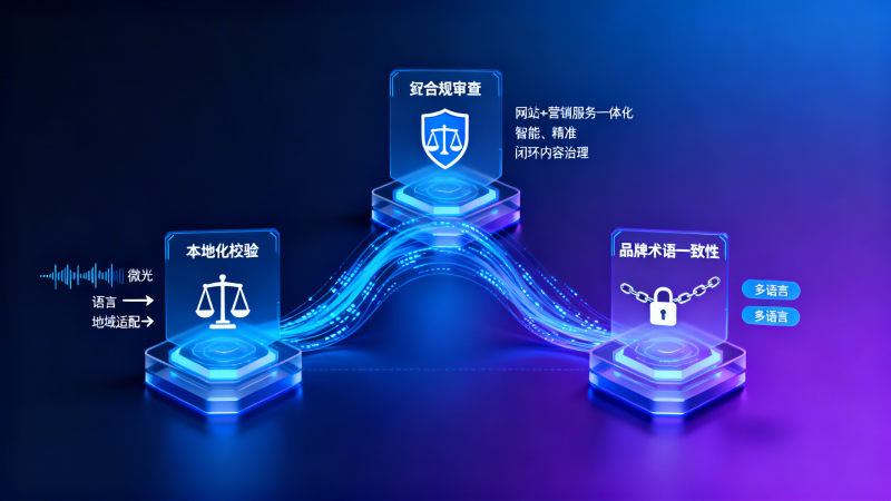 Enterprise Multilingual CMS推荐必须支持的3种内容审核流：合规审查、本地化校验、品牌术语一致性检查