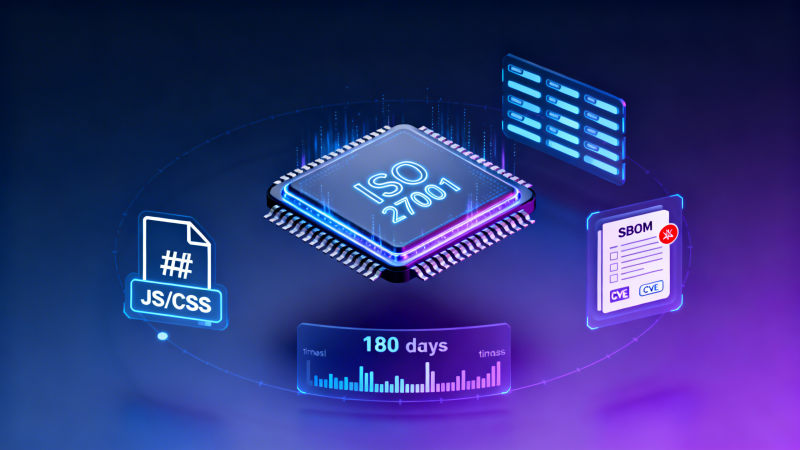 AI-powered site generator怎么选才能满足ISO 27001内容安全审计要求？静态资源签名、日志留存周期、第三方依赖清单3项必查项