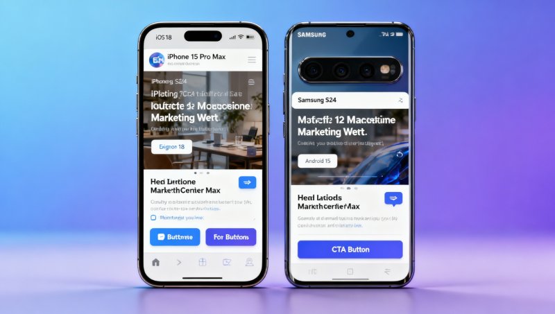 移动端数字营销网站在iOS 18和Android 15上出现按钮错位？响应式断点失效的3种修复路径实录