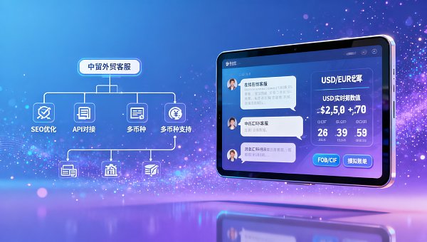 外贸多语言网站有哪些功能直接影响询盘质量？双语在线客服+实时汇率计算器缺一不可