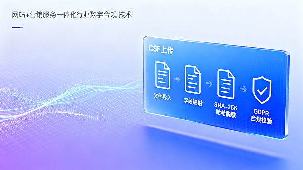数字营销SaaS功能中是否支持自定义受众上传?CSV文件字段映射规则、哈希脱敏要求与GDPR合规校验流程 数字营销SaaS功能中是否支持自定义受众上传?CSV文件字段映射规则、哈希脱敏要求与GDPR合规校验流程