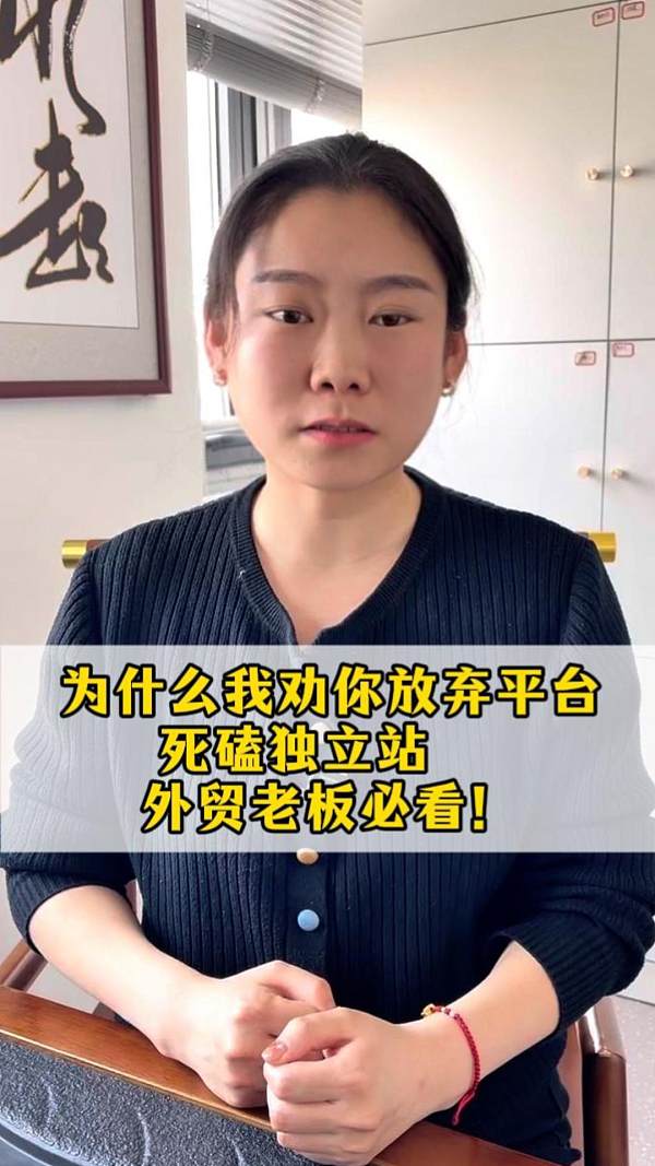 为什么我劝你放弃平台，死磕独立站，外贸老板必看！