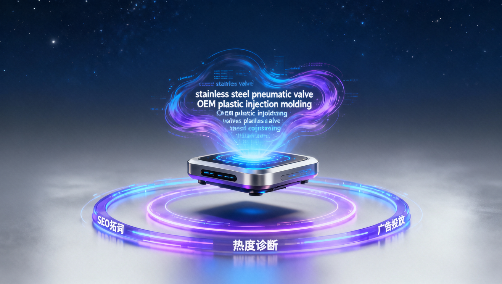 易营宝AI拓词工具输出的长尾词很精准，但实际投放时发现：其中41%的词，在目标市场搜索量低于阈值