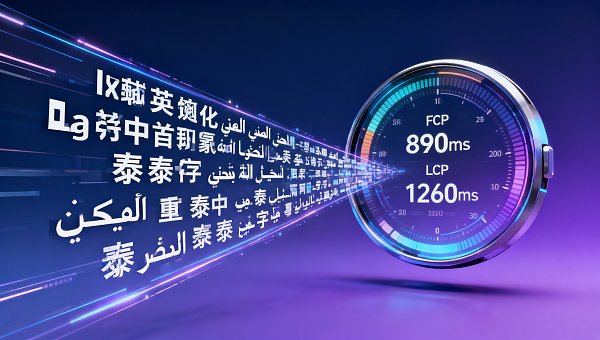 多语言网站如何优化加载速度？字体子集化比CDN更重要