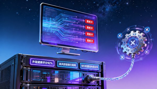 网站SEO优化教程总教怎么建外链，却没人说哪些外链该主动断开