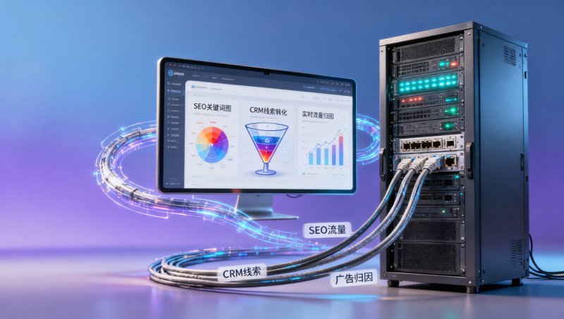 网站SEO优化方案写满20页，但没一行提到现有CRM系统怎么对接