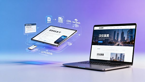 免费网站模板的字体全是Web Safe Font，但品牌VI指定字体根本加载不了