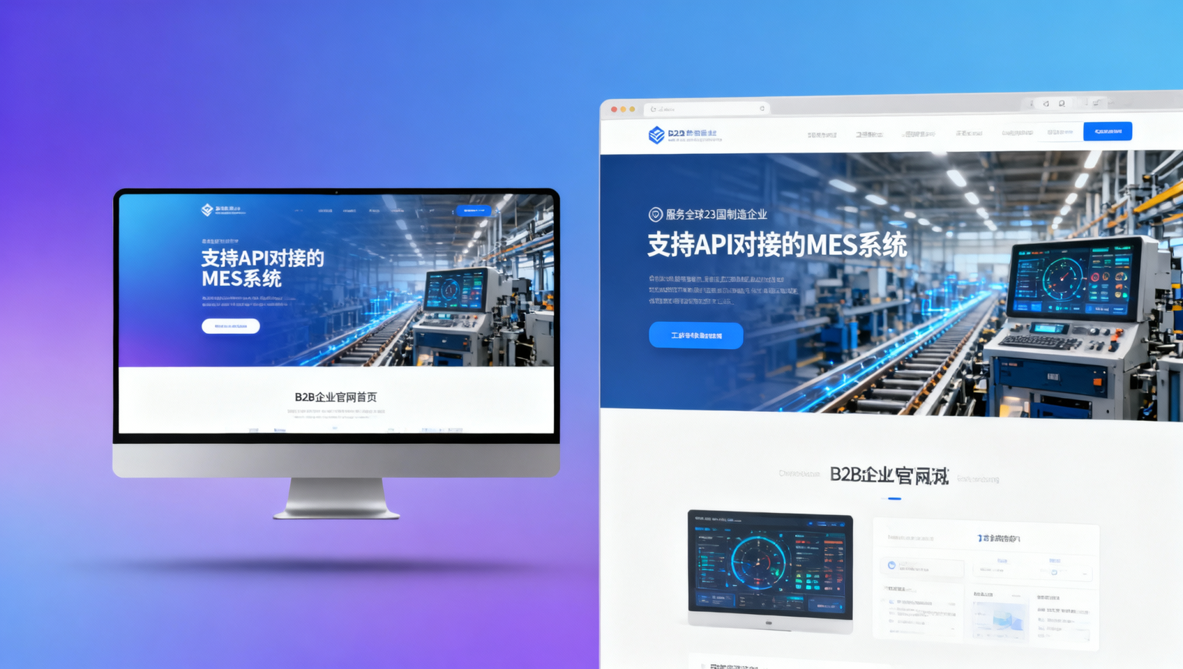 网站设计风格选错影响转化率？实测12套B2B企业站首页的点击热力图差异