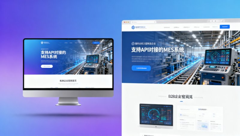 网站设计风格选错影响转化率？实测12套B2B企业站首页的点击热力图差异