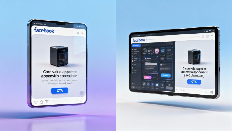 Facebook广告投放优化卡在CTR上不去？试试把‘首屏信息密度’降低40%
