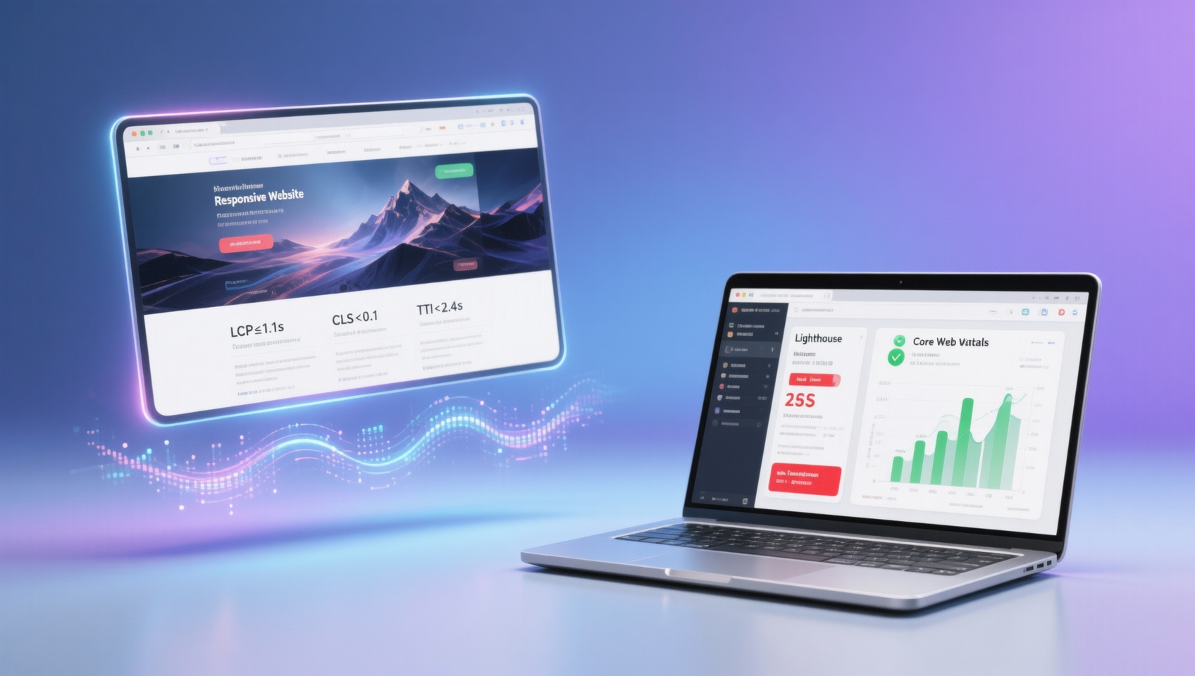 站长工具网站分析显示‘移动端速度评分低’，但真实用户加载时间反而更快？