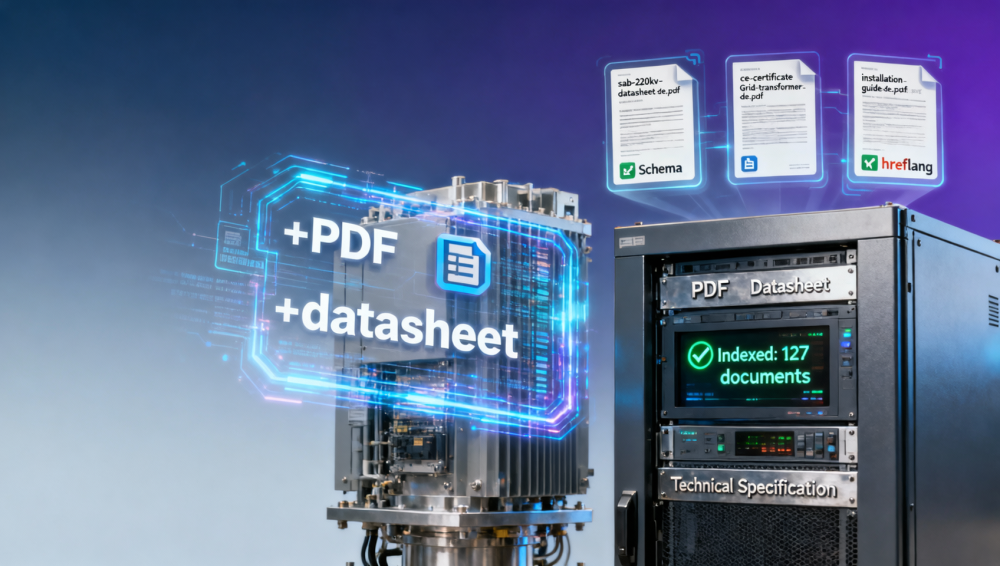 网站流量提升方案忽视‘搜索意图迁移’？德国采购商2026年更多用‘+PDF’‘+datasheet’组合搜索