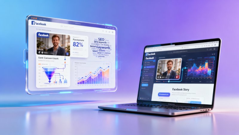 Facebook营销策略中，‘故事广告’在Z世代用户中完播率超82%，但CTA点击率偏低