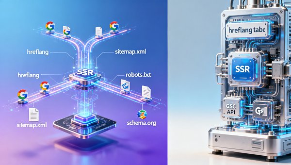 易营宝外贸多语言网站靠谱吗？拆解其底层架构与Google Search Console兼容性