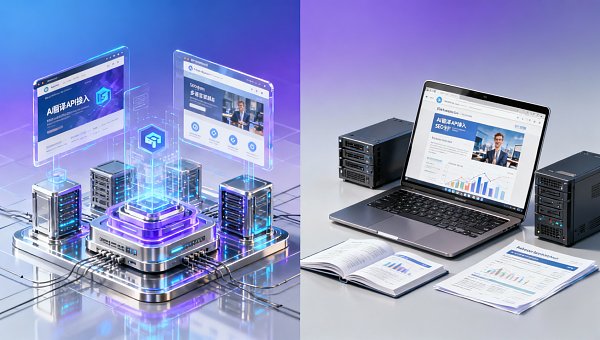 AI翻译API接入网站前要看什么