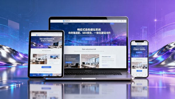 响应式自助建站系统，新手上手难不难