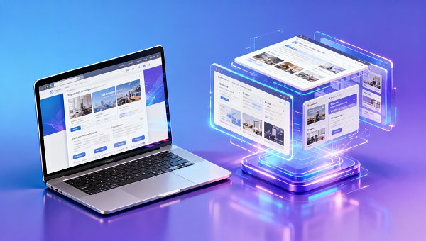企业级自助建站系统对比：模板站还是可视化站
